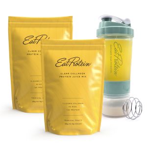Clear Collagen Protein Juice 1 Month Bundle + free shaker