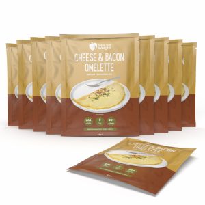 Cheese and Bacon Omelette - 10 Meals