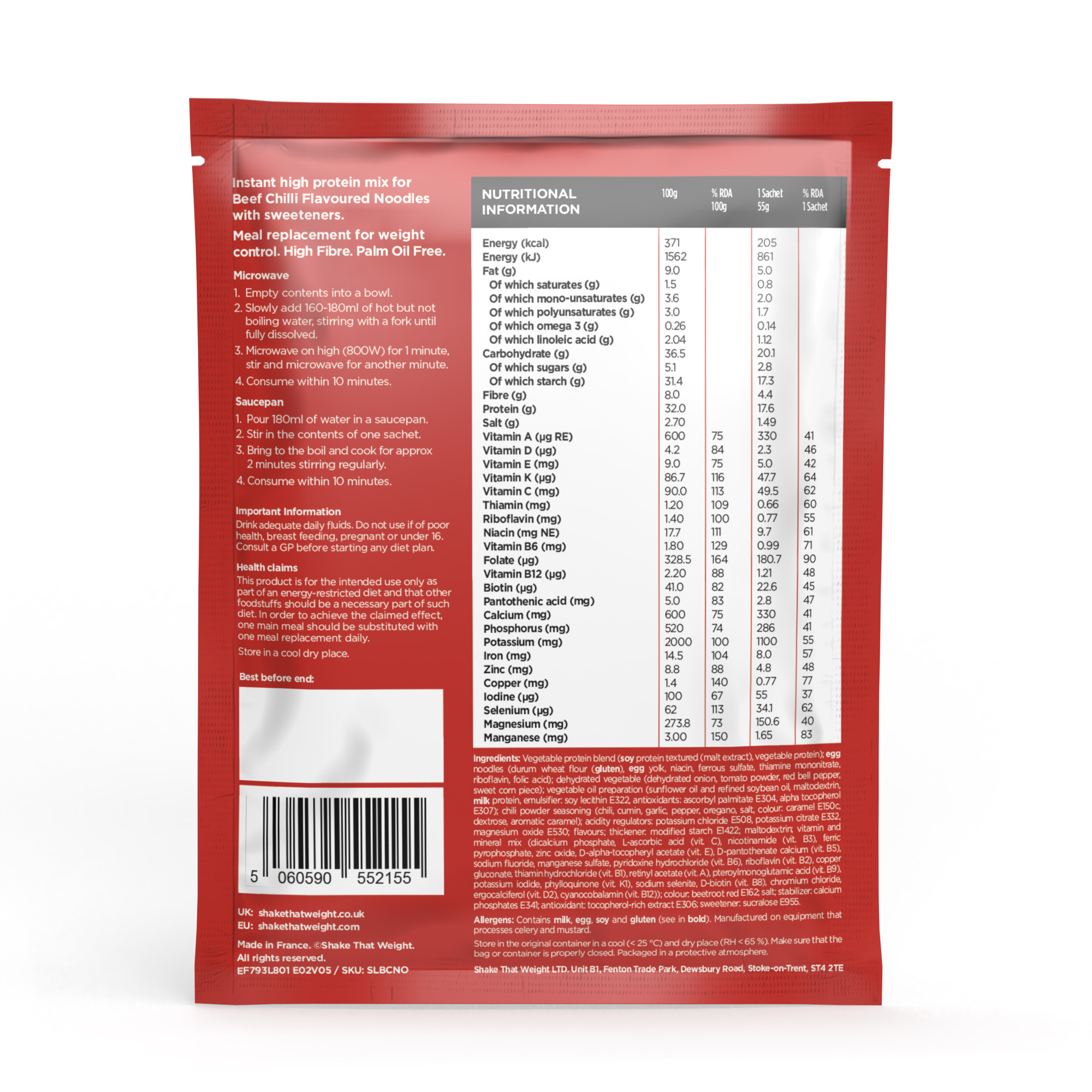 Beef Chilli Noodles - 10 Meals - Image 4