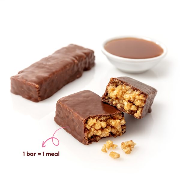 Crispy caramel Shake That Weight meal replacement bar